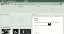 Desktop Screenshot of mantablade.deviantart.com