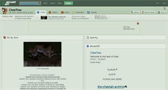 Desktop Screenshot of cheetree.deviantart.com