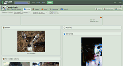 Desktop Screenshot of candyslush.deviantart.com