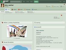 Tablet Screenshot of fairy-catcher.deviantart.com