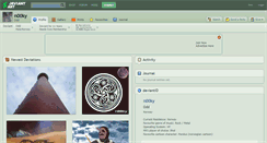 Desktop Screenshot of n00ky.deviantart.com