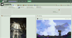 Desktop Screenshot of flyingmilkpig.deviantart.com