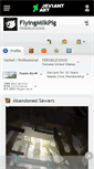 Mobile Screenshot of flyingmilkpig.deviantart.com