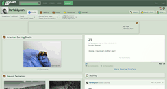 Desktop Screenshot of pariahlycan.deviantart.com
