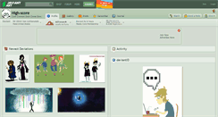 Desktop Screenshot of high-score.deviantart.com