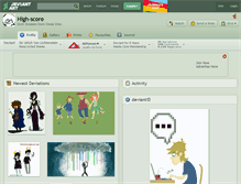 Tablet Screenshot of high-score.deviantart.com