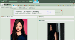 Desktop Screenshot of airikuroki14.deviantart.com