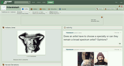 Desktop Screenshot of kidarakakash.deviantart.com