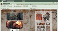 Desktop Screenshot of mutantparasitex.deviantart.com