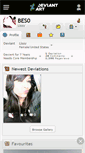 Mobile Screenshot of bes0.deviantart.com