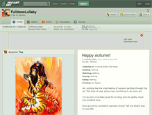 Tablet Screenshot of fullmoonlullaby.deviantart.com