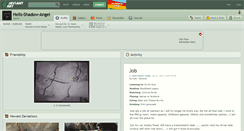 Desktop Screenshot of hells-shadow-angel.deviantart.com