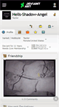 Mobile Screenshot of hells-shadow-angel.deviantart.com