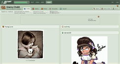 Desktop Screenshot of granny-chobit.deviantart.com