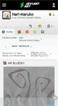 Mobile Screenshot of nari-maruko.deviantart.com
