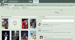 Desktop Screenshot of doyora.deviantart.com