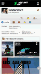 Mobile Screenshot of luisdarklord.deviantart.com