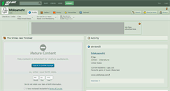 Desktop Screenshot of blisksamoht.deviantart.com