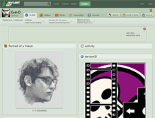 Tablet Screenshot of g-e-o.deviantart.com