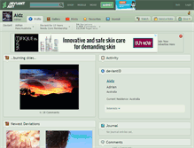 Tablet Screenshot of aidz.deviantart.com