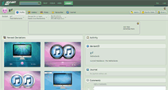 Desktop Screenshot of g-f.deviantart.com
