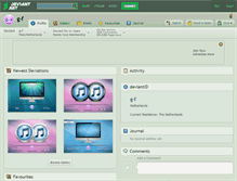 Tablet Screenshot of g-f.deviantart.com