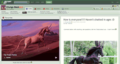 Desktop Screenshot of chunga-stock.deviantart.com