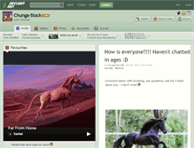 Tablet Screenshot of chunga-stock.deviantart.com
