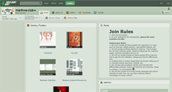 Desktop Screenshot of manhwa-club.deviantart.com