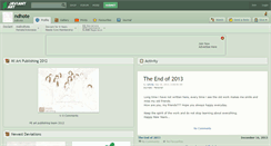 Desktop Screenshot of ndhote.deviantart.com
