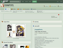 Tablet Screenshot of jorgegoliveira.deviantart.com