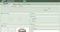 Desktop Screenshot of lexi-lynn.deviantart.com