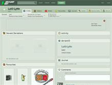 Tablet Screenshot of lexi-lynn.deviantart.com
