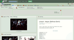 Desktop Screenshot of insanekushi.deviantart.com