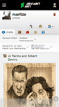 Mobile Screenshot of maritze.deviantart.com