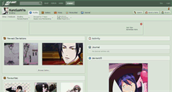 Desktop Screenshot of kurosushiya.deviantart.com