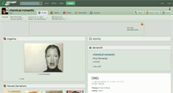 Desktop Screenshot of chemical-romantic.deviantart.com