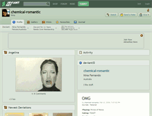 Tablet Screenshot of chemical-romantic.deviantart.com