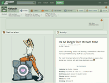 Tablet Screenshot of nakarah.deviantart.com
