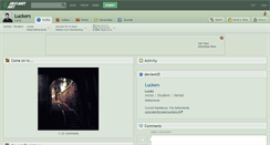 Desktop Screenshot of luckers.deviantart.com