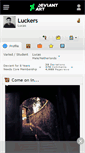 Mobile Screenshot of luckers.deviantart.com
