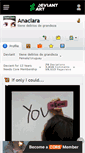 Mobile Screenshot of anaclara.deviantart.com