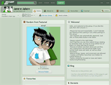 Tablet Screenshot of jane-x-jake.deviantart.com