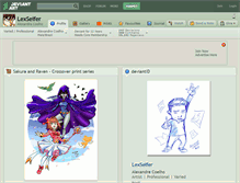 Tablet Screenshot of lexseifer.deviantart.com