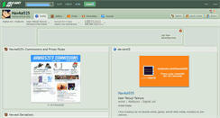 Desktop Screenshot of hawke525.deviantart.com