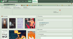 Desktop Screenshot of moonlightdream12.deviantart.com