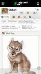 Mobile Screenshot of khiton.deviantart.com