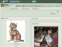 Tablet Screenshot of khiton.deviantart.com