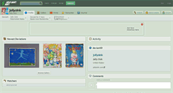 Desktop Screenshot of jollyoink.deviantart.com