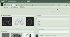 Desktop Screenshot of ladt.deviantart.com